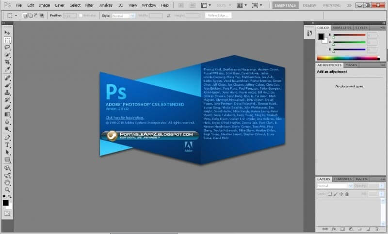 Photoshop CS5 Portable Free Download